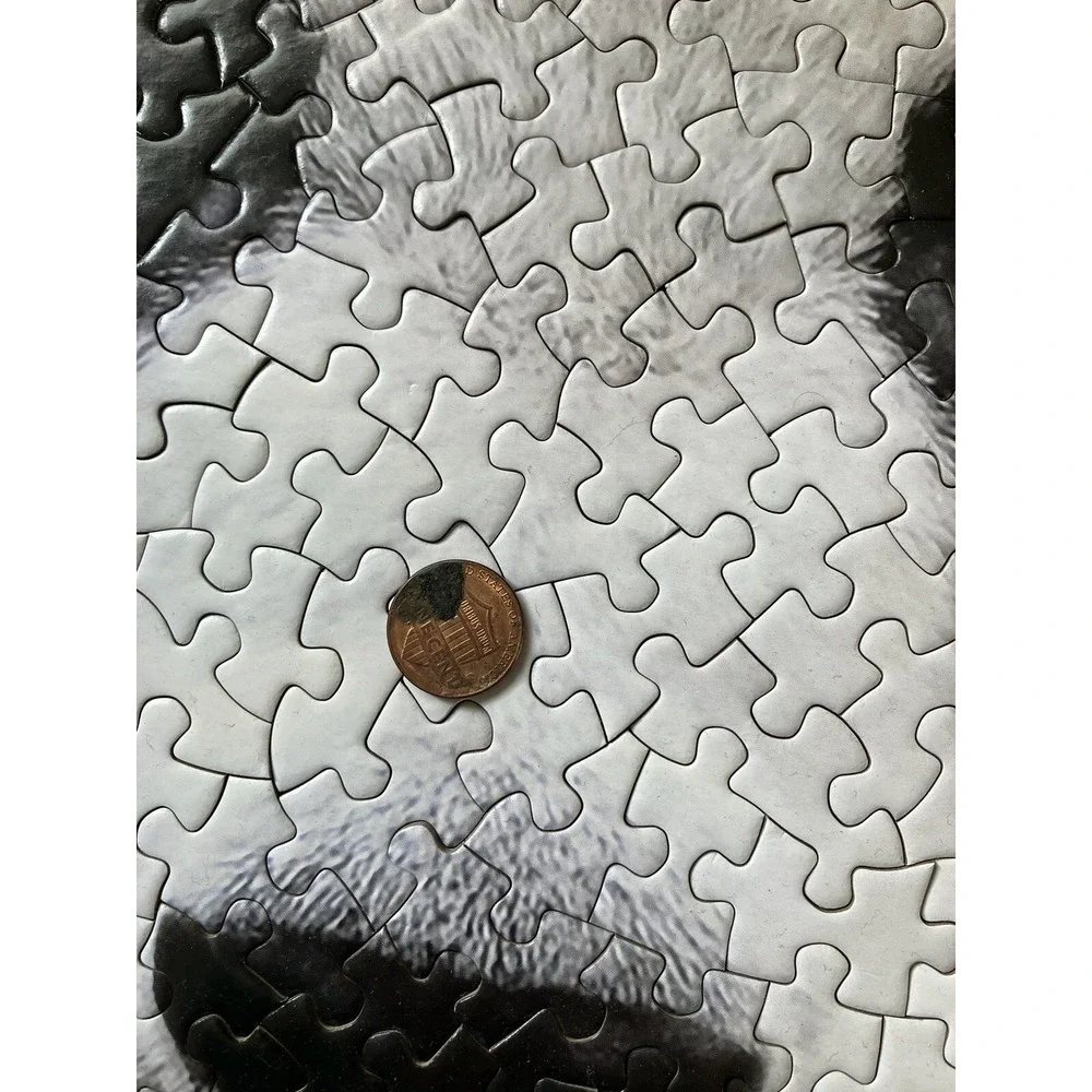I AM Panda Animal Head-Shaped Jigsaw Puzzle 300 pcs 17